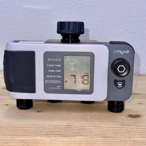 Orbit B-hyve 4‎ Outlet Smart Hose Faucet Timer 24634 Bluetooth Outdoor Watering